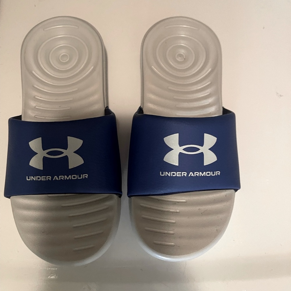 Kids under armor sandals